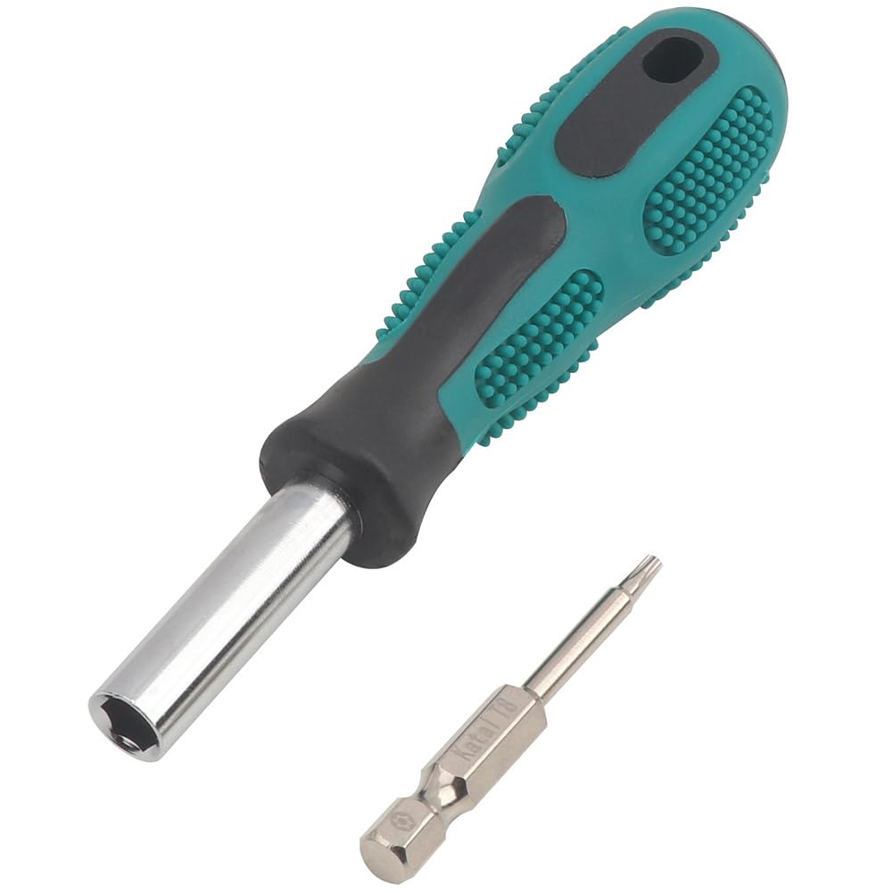 50mm T8 Torx Security Screwdriver Bit 1/4 inch Hex Shank with